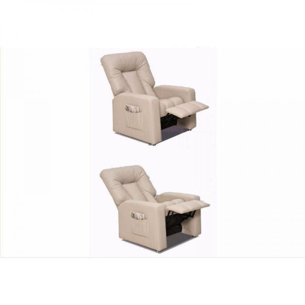 Encontraproduto.com.br - Poltrona do Papai Reclinável Pallas MX5 Corano Bege Matrix