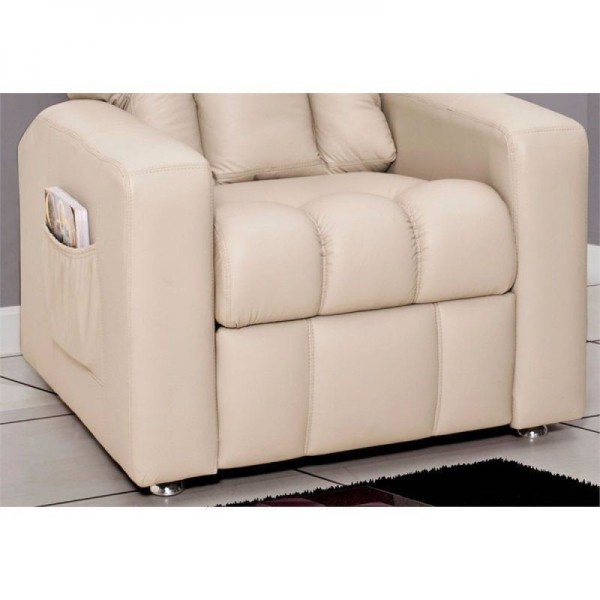 Encontraproduto.com.br - Poltrona do Papai Reclinável Pallas MX5 Corano Bege Matrix