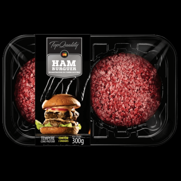 Hamburguer Bovino TOP QUALITY Tradicional ATM 300g