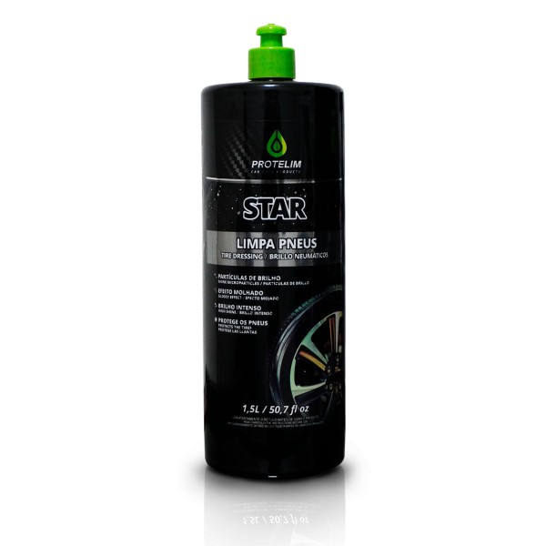 PRETINHO LIMPA PNEUS STAR 1,5LT PROTELIM