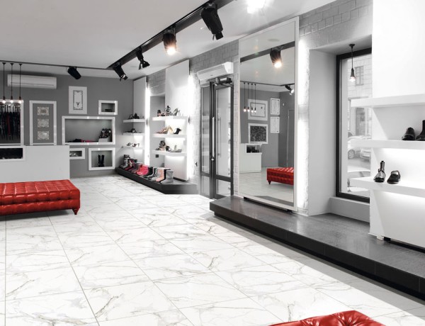Encontraproduto.com.br - Porcelanato Cristofoletti Carrara Realce 61,1x61,1cm