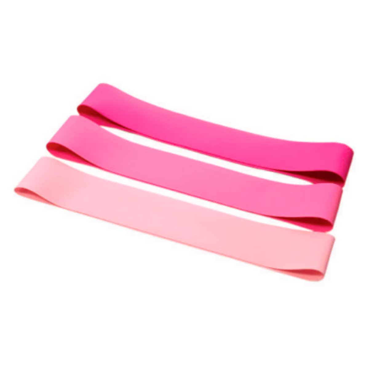 Encontraproduto.com.br - Extensor Elástico Kit Mini Band c/3 Peças Suave/Média/Forte Látex Kallango