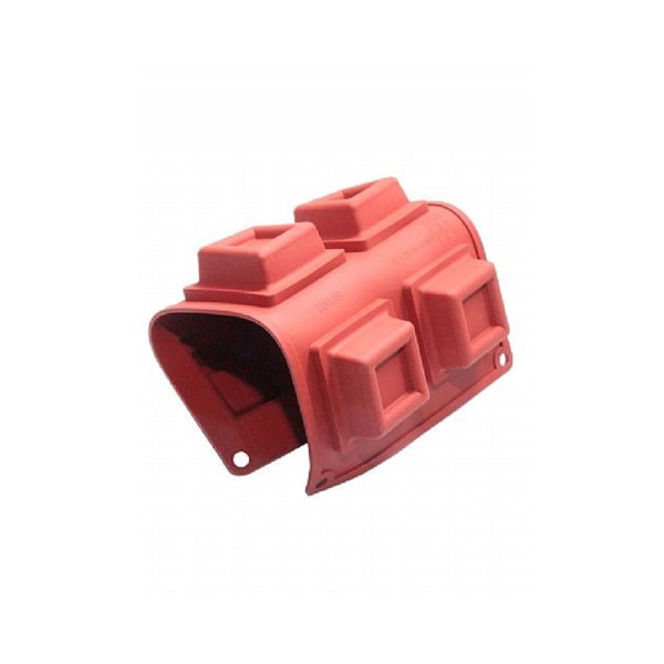 Encontraproduto.com.br - Assadeira para Mini Ballerini Quadrada em Silicone 295x 173mm - Cimapi