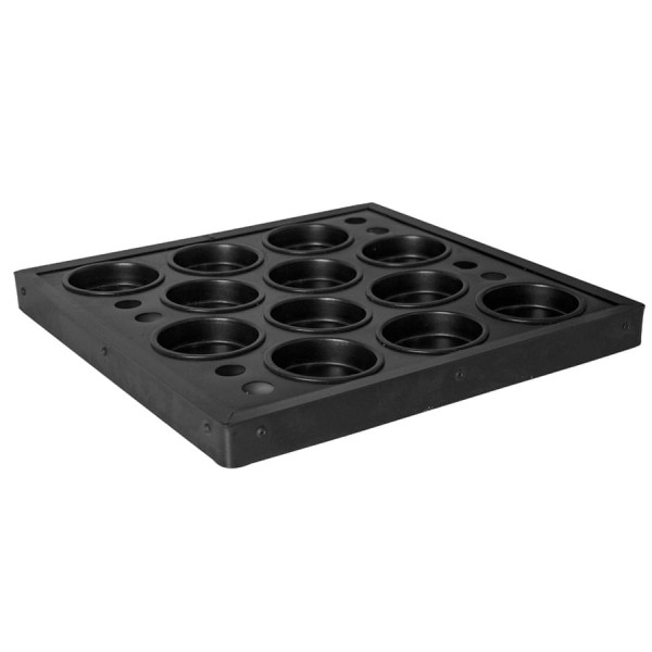 Encontraproduto.com.br - Assadeira Quadrada Mini Hamburguer Com 12 Cavidades 35x35cm CIMAPI