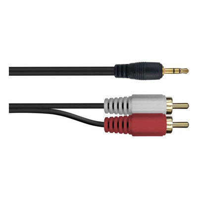 Encontraproduto.com.br - Cabo 2 Rca 1,8m Para 1p2 Stereo Alltech