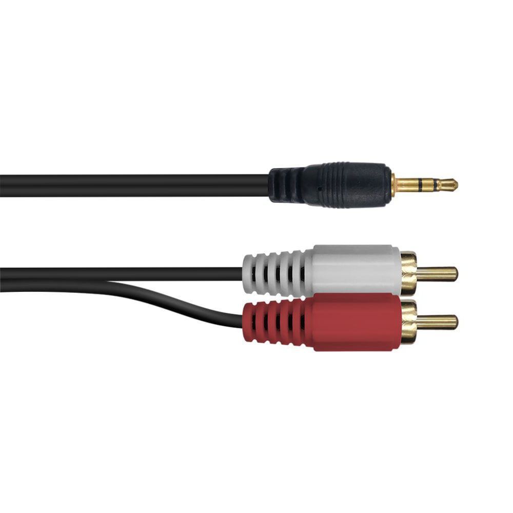 Encontraproduto.com.br - Cabo 2 Rca 1,8m Para 1p2 Stereo Alltech