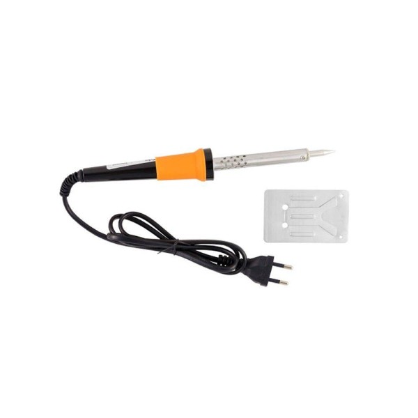 Encontraproduto.com.br - Kit Ferro de Solda, Suporte, Sugador, Solda Fio, Pasta 127v 40w