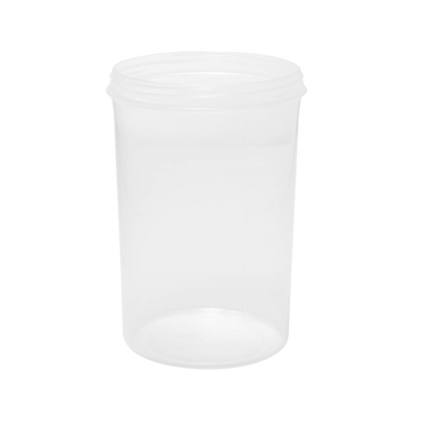 Encontraproduto.com.br - Pote com 3 Compartimentos para Salada com Garfo e Alça de Plástico Cinza 1L - Lyor
