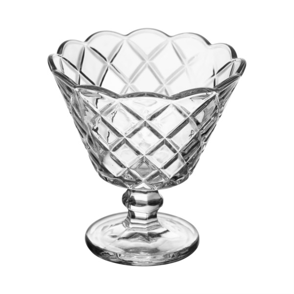 Encontraproduto.com.br - Taça para Sobremesa de Vidro Diamante 150ml - Lyor