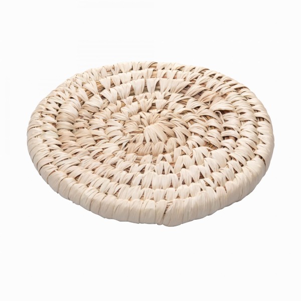 Conjunto 4 Porta Copos de Fibra Natural Braid 10cm - Lyor