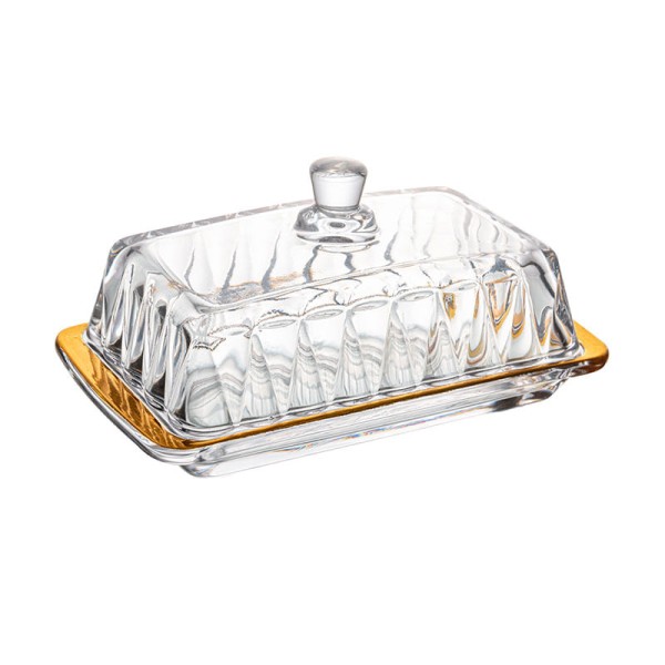Manteigueira Cristal 18x10,5x8