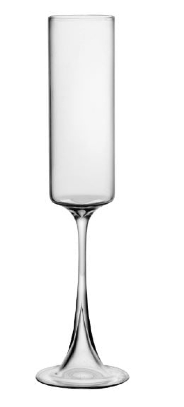 Encontraproduto.com.br - Conjunto 2 Taças para Champanhe de Vidro Borossilicato Fiesta 170ml - Lyor