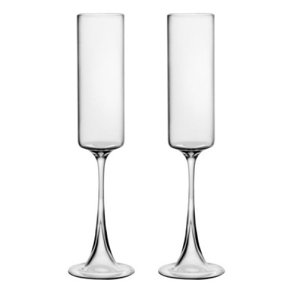 Conjunto 2 Taças para Champanhe de Vidro Borossilicato Fiesta 170ml - Lyor