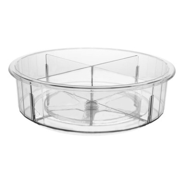 Encontraproduto.com.br - Organizador Giratório com Divisórias Removíveis My Box Lyor