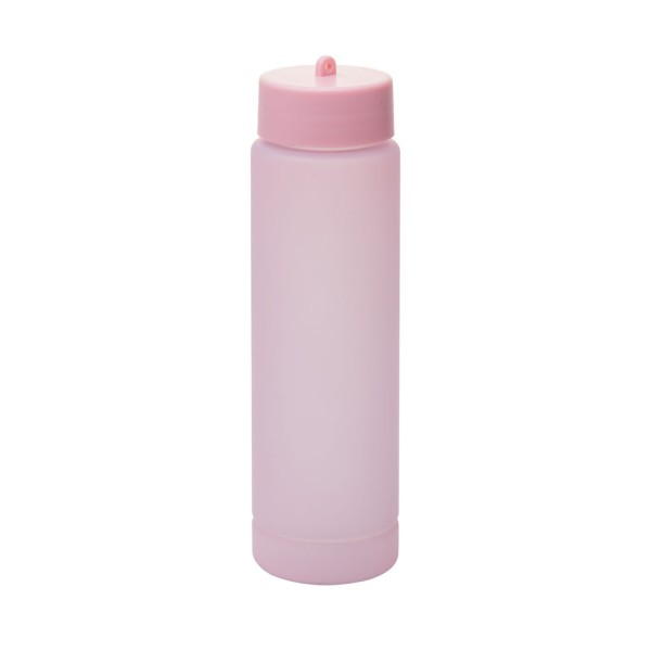 Encontraproduto.com.br - Conjunto 1 Caneca com 2 Garrafas Squeeze de Plástico Rosa - Lyor