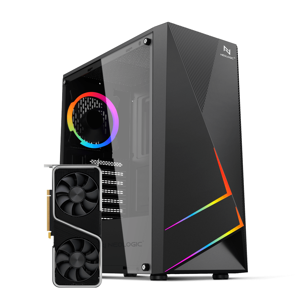 Pc Gamer AMD Ryzen 7 5700G 16GB (RTX 3060 12GB) SSD 240GB 600W 80 Plus, Neologic  - NLI83217