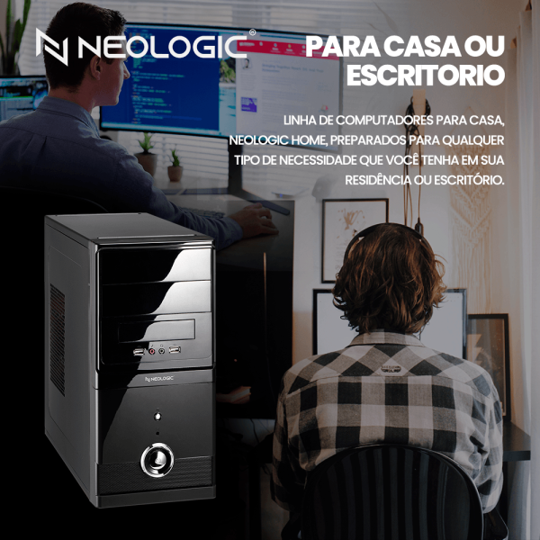 Encontraproduto.com.br - Computador AMD Ryzen 5 5600GT (3.9GHZ 19MB) 16GB HD 1TB, Neologic Home - NLI83480