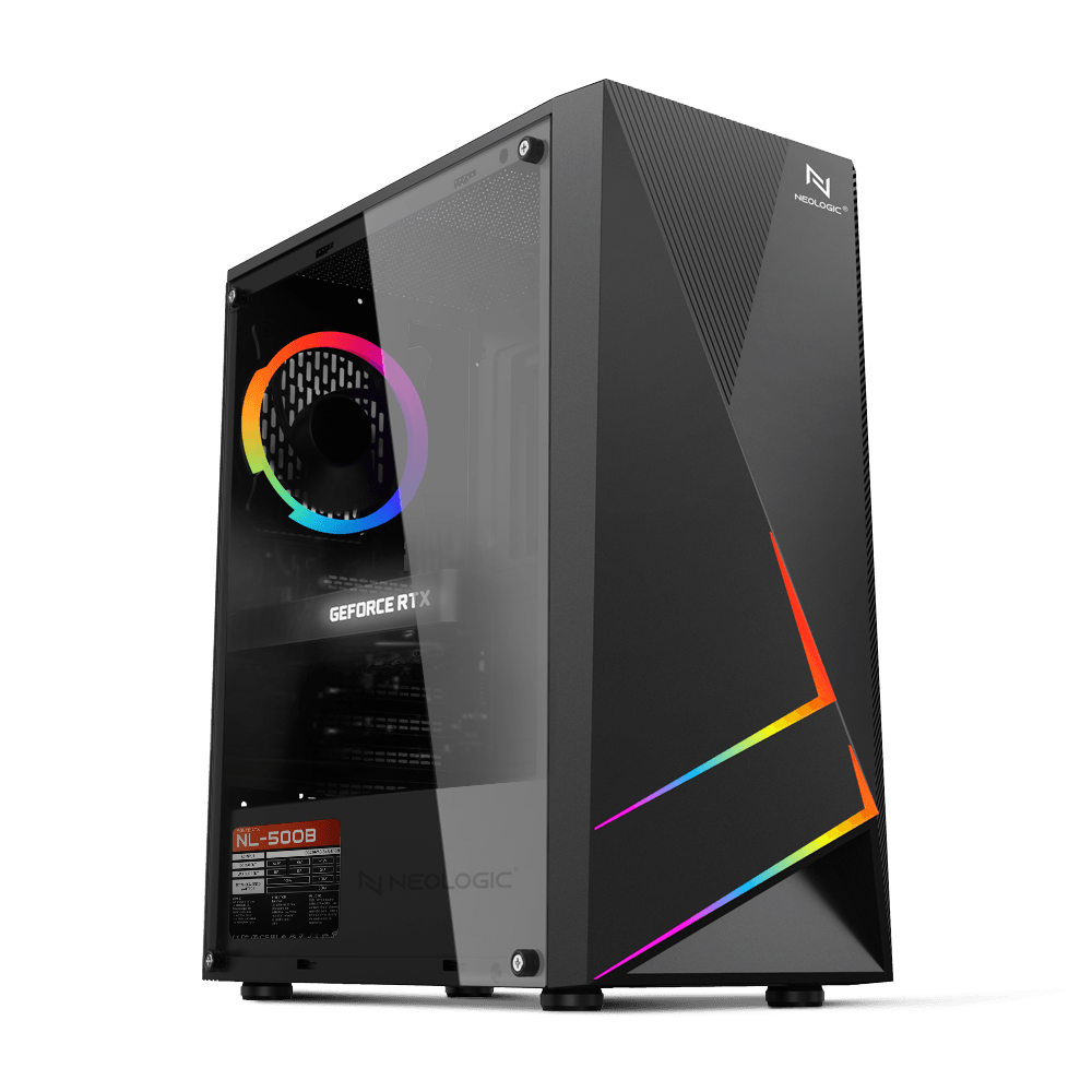 Pc Gamer Intel i3 10100F 16GB (RTX 3050 8GB) HD 1TB 600W 80 Plus, Neologic - NLI83543