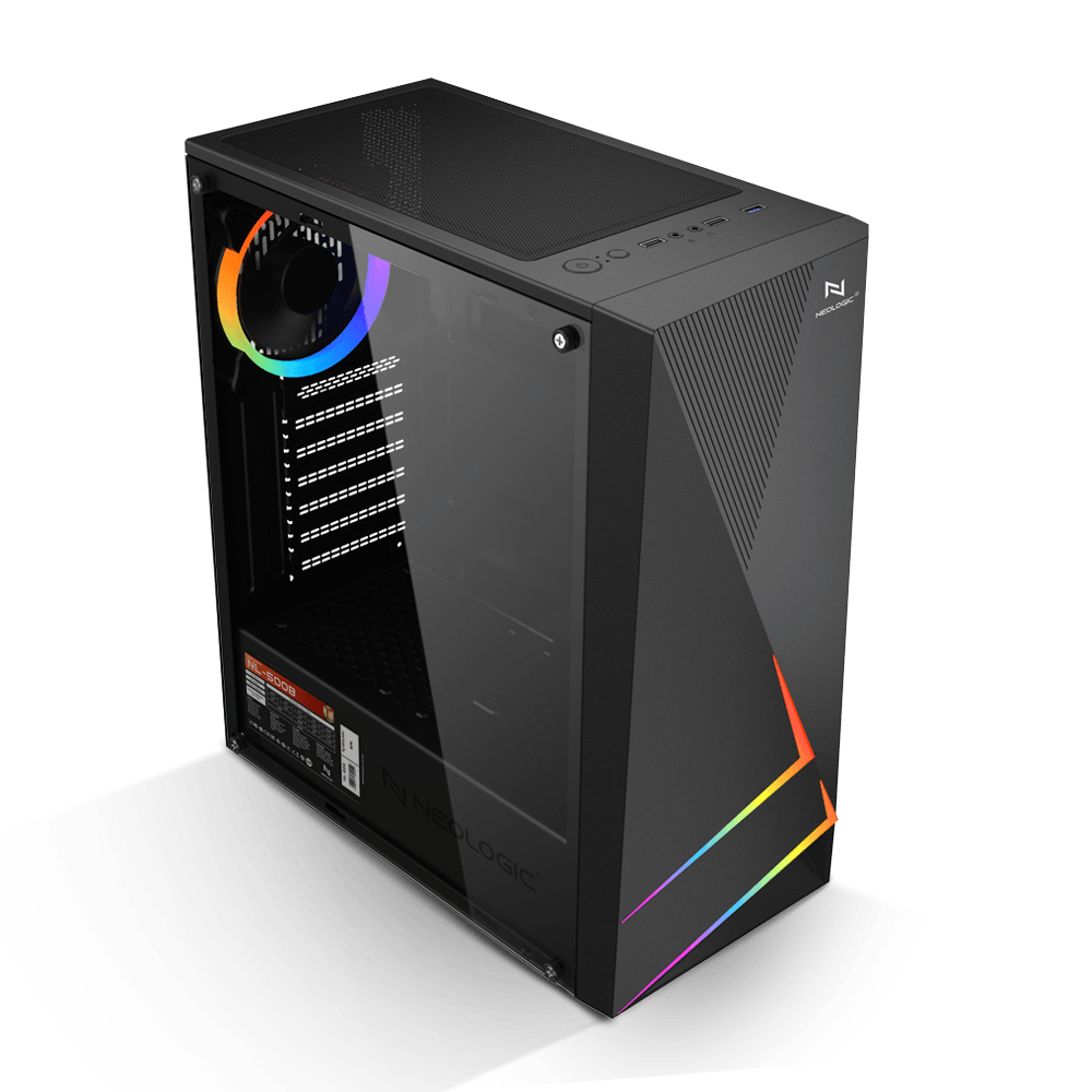 Encontraproduto.com.br - PC Gamer AMD Ryzen 5 5500 8GB (GTX 1660 SUPER) SSD 120GB 500W, Neologic - NLI84450