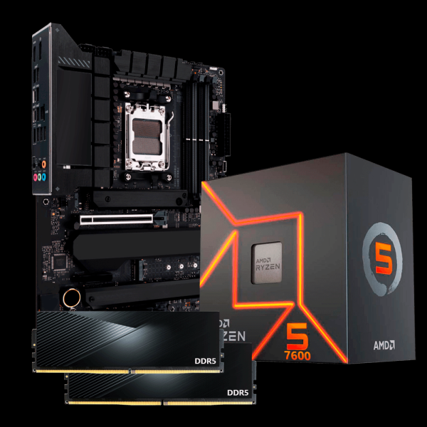 Kit Upgrade AMD Ryzen 5 7600, Placa Mãe X670, 16GB DDR5, Neologic - NLI84722