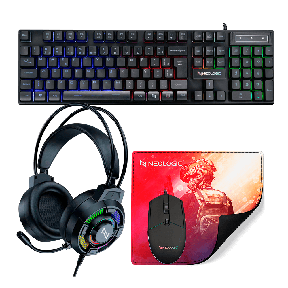 Encontraproduto.com.br - Pc Gamer Completo Intel I5 11400F 16GB (RTX 4060 8GB) SSD 1TB + 240GB M.2 500w 80 Plus + Monitor Neologic 24