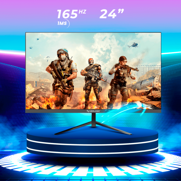 Encontraproduto.com.br - Pc Gamer Completo AMD Ryzen 5 5600GT 16GB (RTX 3060 12GB) SSD 1TB + 240GB M.2 500w 80 Plus + Monitor Neologic 24 165hz, Neologic Streamer - NLI85876