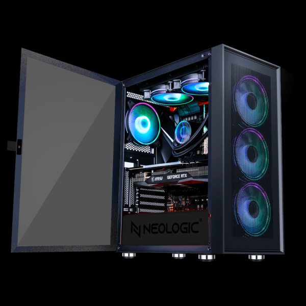 Encontraproduto.com.br - Pc Gamer AMD Ryzen 5 5600GT 16GB 3200MHZ (Radeon Vega 7 Integrado) SSD 1TB M.2 Nvme, 500w 80 Plus, Windows 11 Pro, Neologic - NLI86381