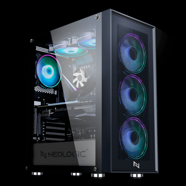 Encontraproduto.com.br - Pc Gamer AMD Ryzen 7 5700 16GB 3200MHZ (RTX 4060 8GB) SSD 480GB, 600w 80 Plus, Neologic - NLI86462