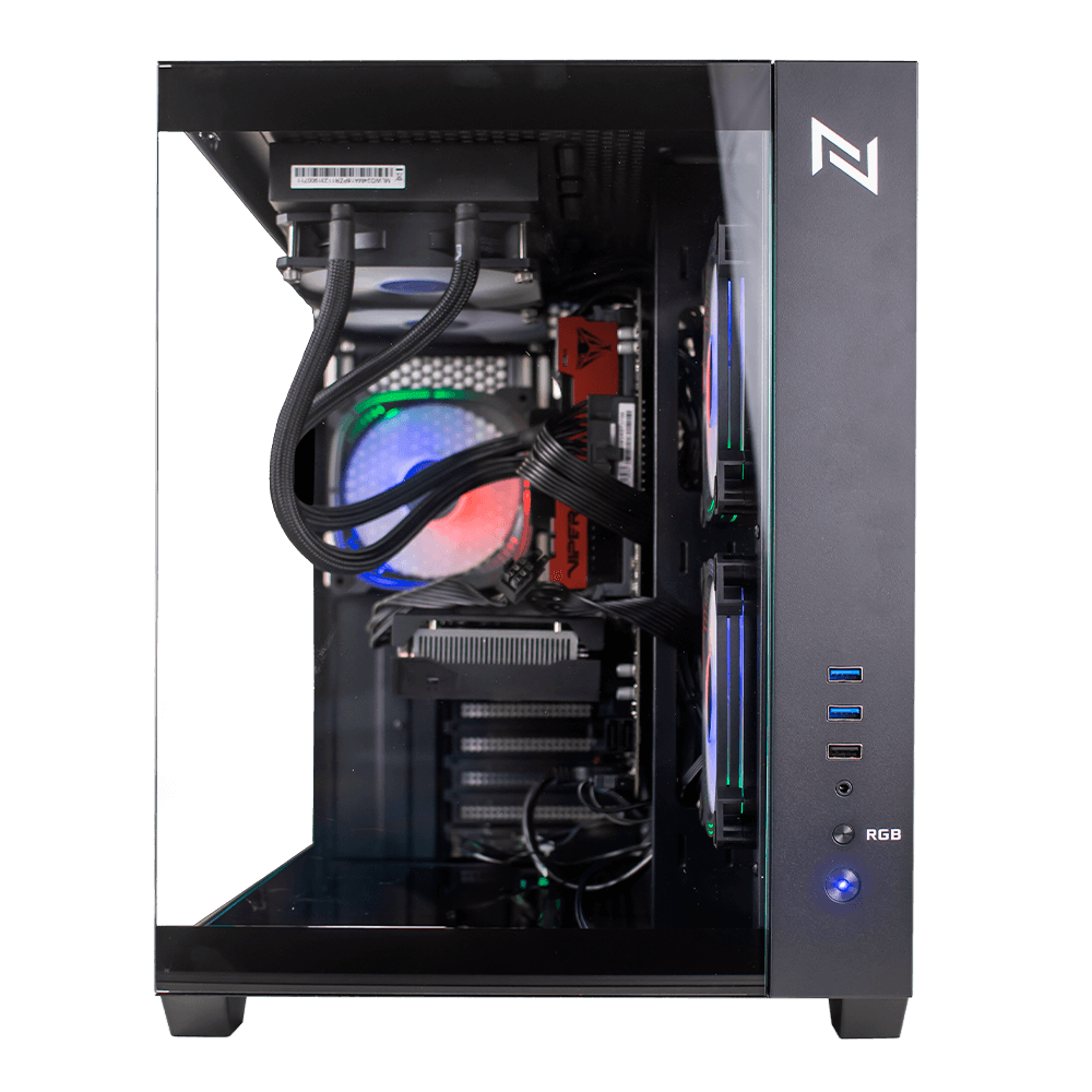 Encontraproduto.com.br - Pc Gamer AMD Ryzen 7 5700X3D 32GB DDR4 3200MHZ (RTX 4060 8GB) SSD 1TB M.2 NVME 600w 80 Plus, Watercooler 240MM, Neologic - NLI86355