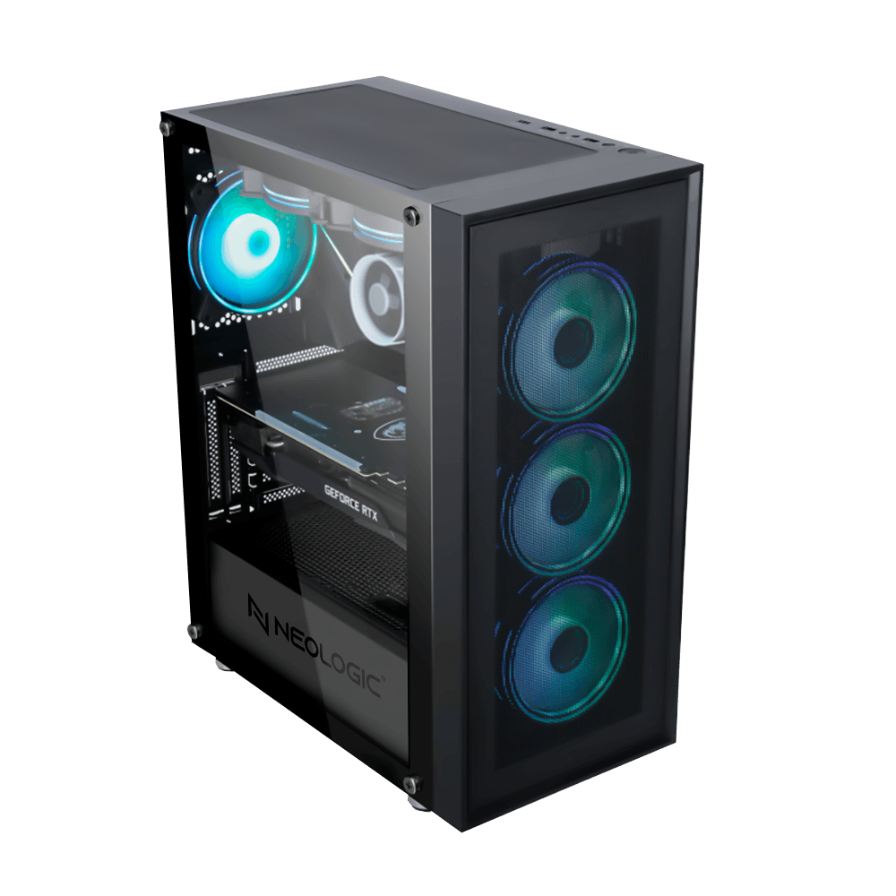 Encontraproduto.com.br - Pc Gamer Intel i5-12400F 16GB 3200MHZ (RTX 3050 6GB) SSD 480GB, 600w 80 Plus, Neologic - NLI86925
