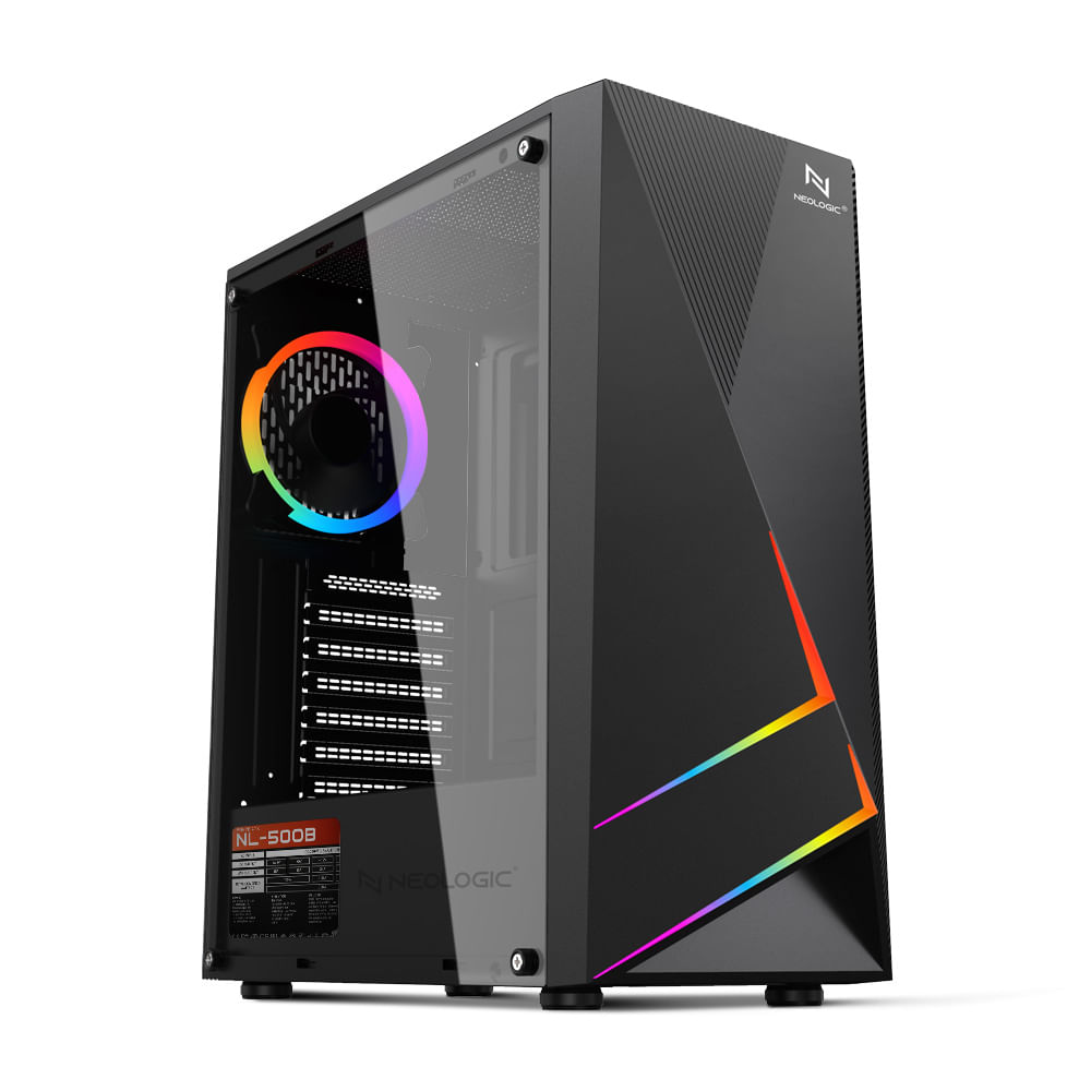 Pc Gamer AMD Ryzen 7 5700 16GB 3200MHZ (RX 7600 8GB) SSD 480GB, 600w 80 Plus, Neologic - NLI87026