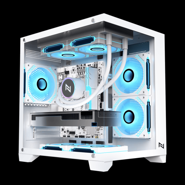 Pc Gamer Ryzen 7 5700X3D, 16GB 3200Mhz, (RTX 4060 8GB), B550M, SSD 480GB M.2, 600W 80 Plus, 3 fans, Neologic - NLI89048