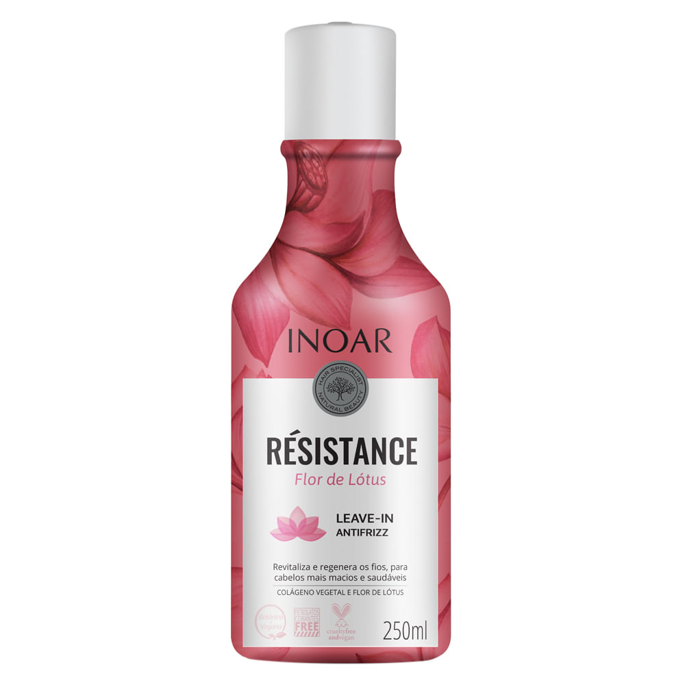 Leave-in Inoar Résistance Flor de Lótus 250ml