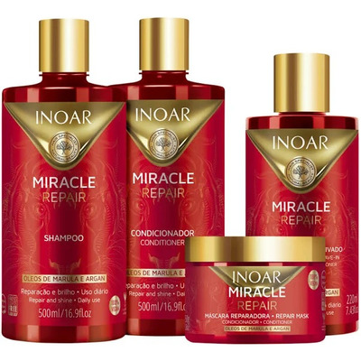 Shampoo Inoar Miracle Repair Frasco 500ml