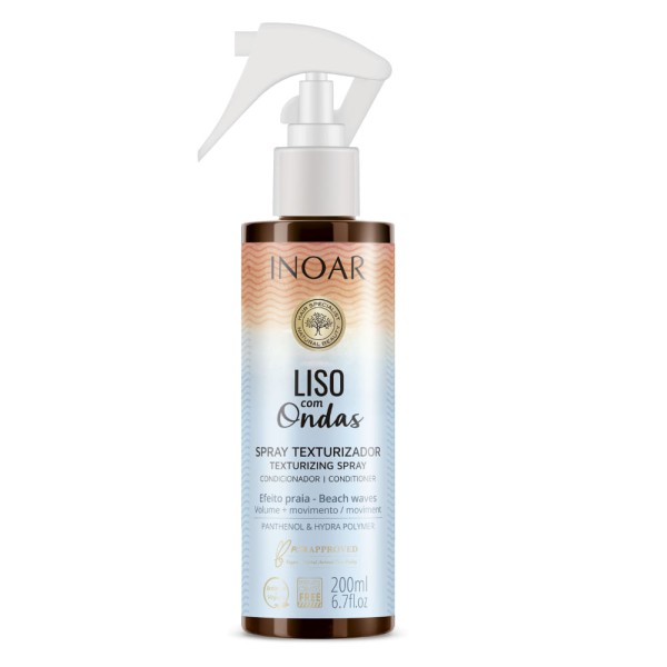 Encontraproduto.com.br - Spray Texturizador Liso Com Ondas Inoar - 200ml