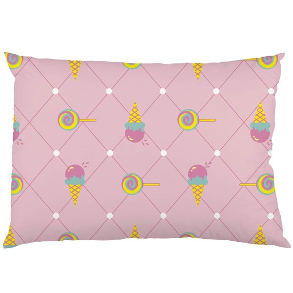 Encontraproduto.com.br - Fronha De Algodão - 28x40 - Estampa Doces - Bambi - Incomfral