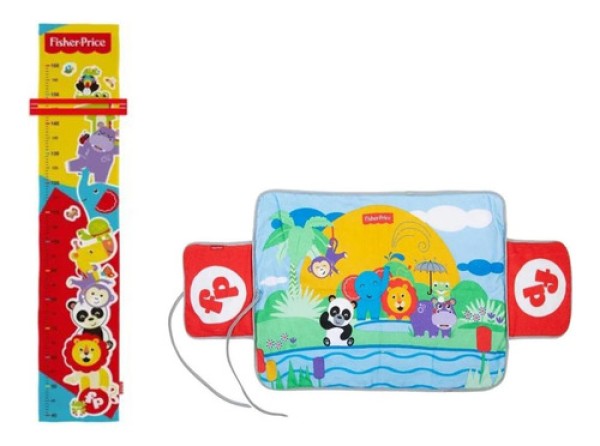 Encontraproduto.com.br - Régua do Crescimento Bichinhos - Fisher Price