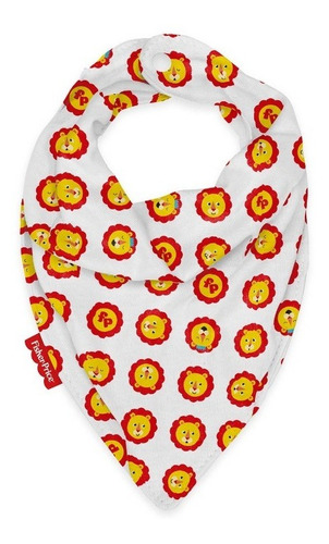Babador Bandana para bebê em suedine Leãozinho - Fisher Price