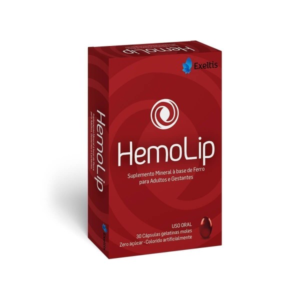 Encontraproduto.com.br - Hemolip Exeltis com 30 cápsulas