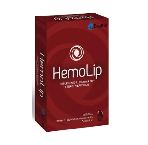 Encontraproduto.com.br - Hemolip Exeltis com 30 cápsulas
