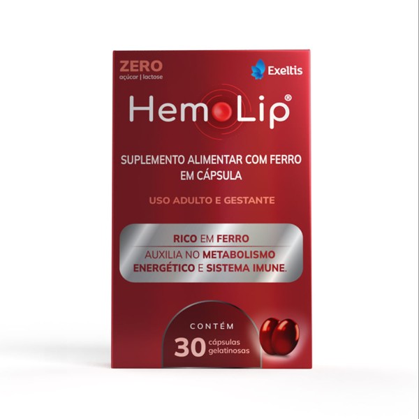 Encontraproduto.com.br - Hemolip Exeltis com 30 cápsulas