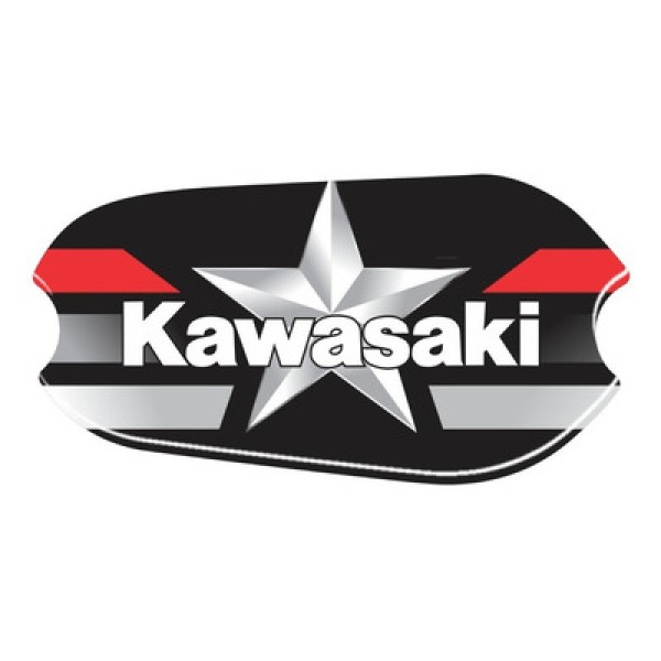 Encontraproduto.com.br - Adesivo Kawasaki Ninja 400 Tank Pad Frontal 3 D Material 3 M