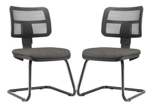 Cadeira Giratória Zip L02 Executiva Ergonômica Escritório Couro Sintético Branco - Lyam Decor