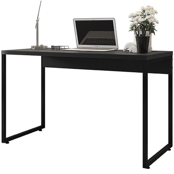 Encontraproduto.com.br - Kit Mesa Para Escritório Ind. Soft Com Gaveteiro Work Preto