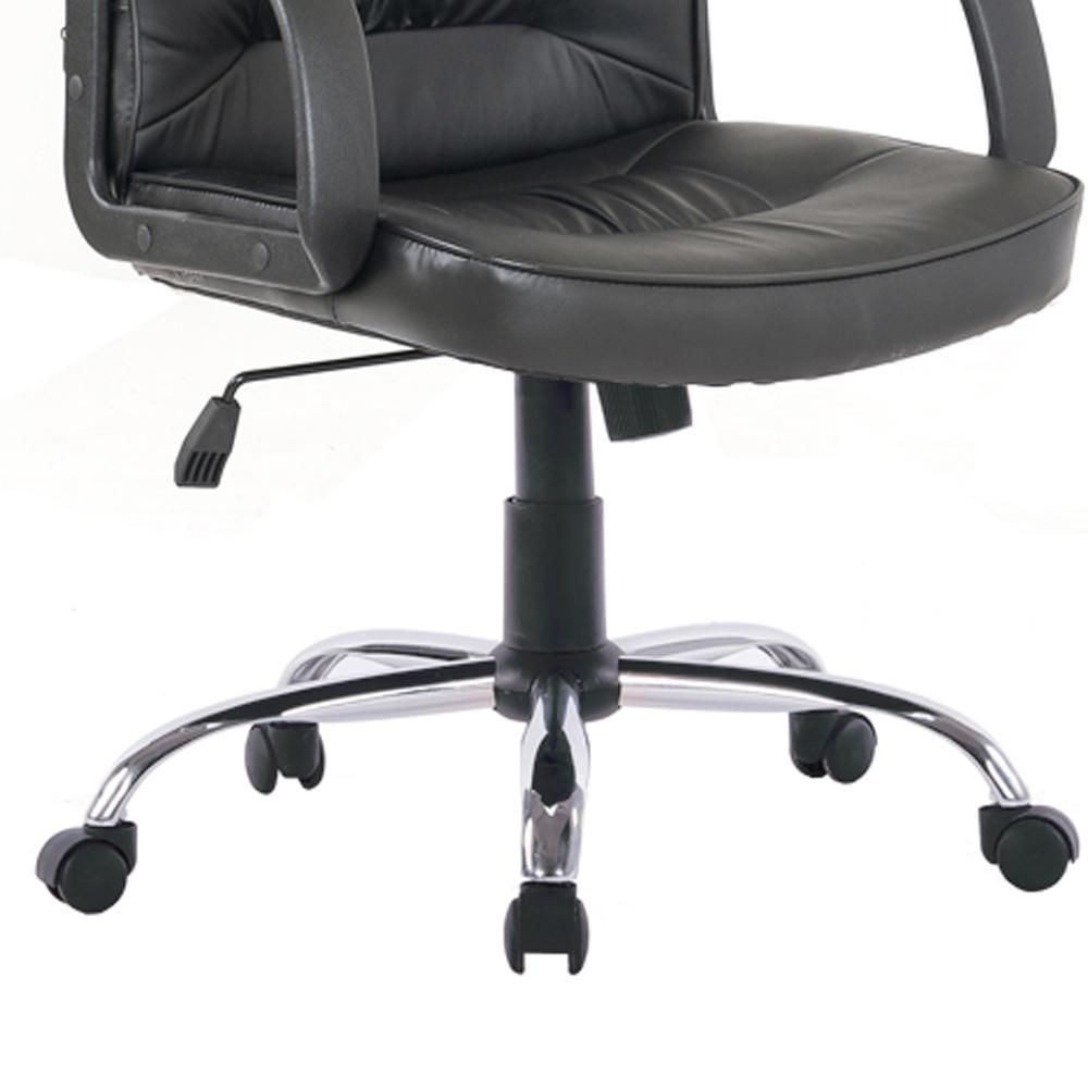 Encontraproduto.com.br - Cadeira Giratória Para Escritório Office Royal F03 Preto - Lyam Decor
