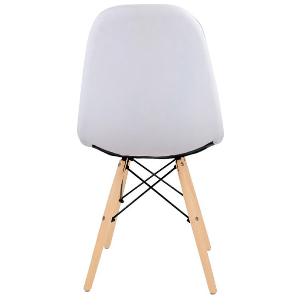 Encontraproduto.com.br - Kit 02 Cadeiras Decorativas Eiffel Charles Eames DSW Botonê E01 Branco - Lyam Decor