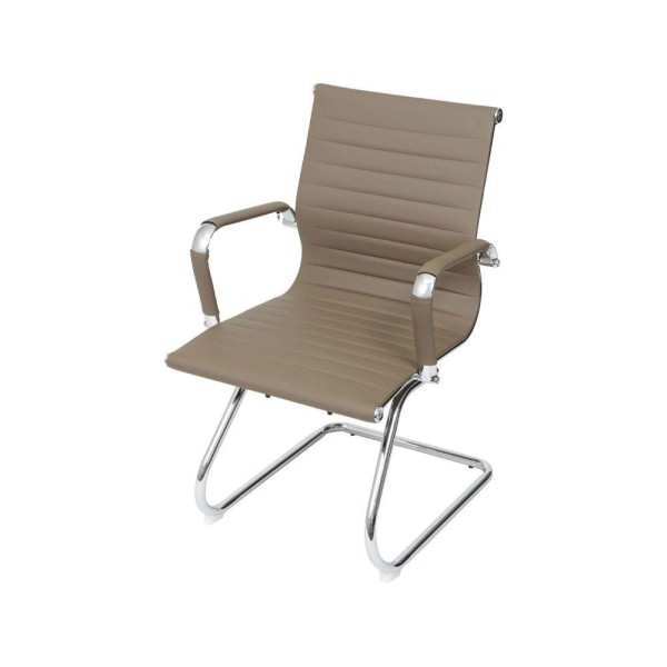 Cadeira De Escritório Eames Fixa - Pu Fendi