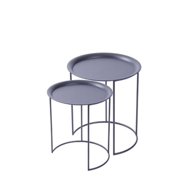 Conjunto Mesa Lateral Atenas Preta OR-1406