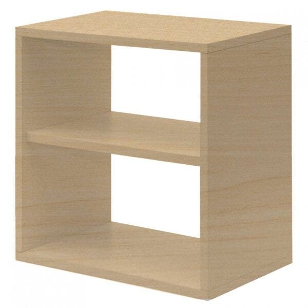Encontraproduto.com.br - Kit Infantil 4 Nichos Cubo com Prateleira Lema Kit Cubos Baby Espresso Móveis Geneve
