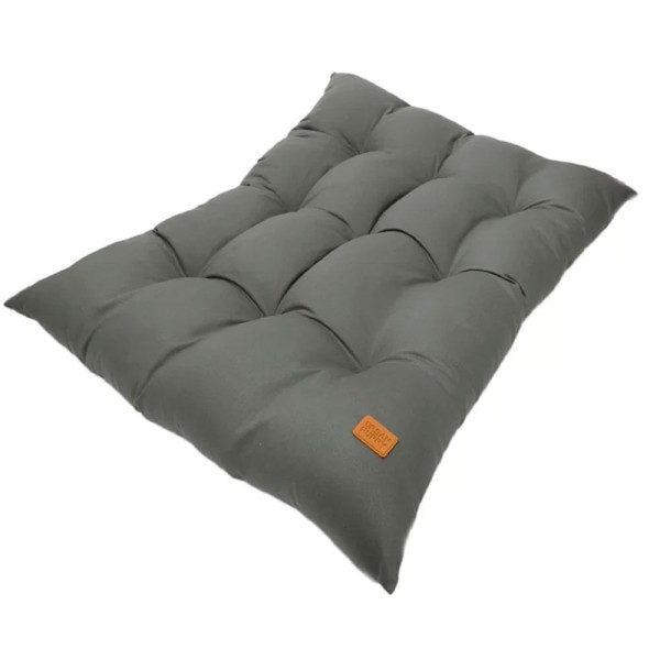 Encontraproduto.com.br - Almofada Lisa Gomo Sarja Urban Puppy para Cães e Gatos Cinza P